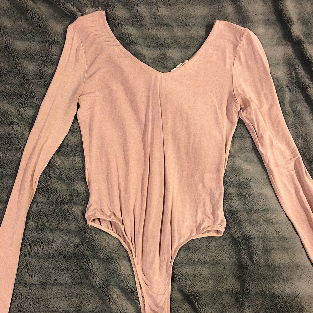 La Hearts pink bodysuit